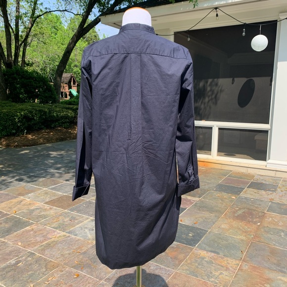 NWT GAP Navy Classic Tunic Top NEW Button Down Front Small S - Picture 6 of 8